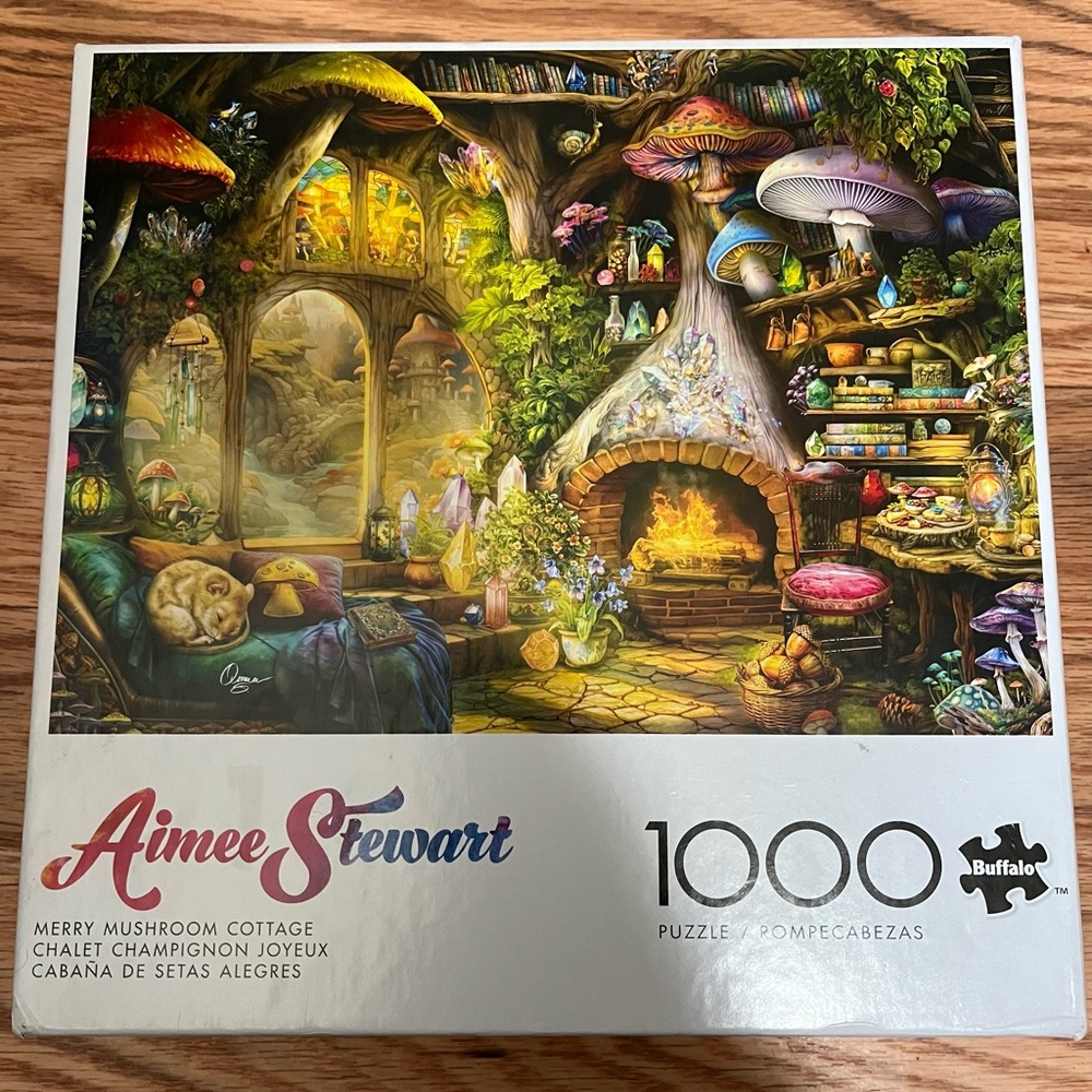 Buffalo Merry Mushroom Fantasy Puzzle 1000 Pieces